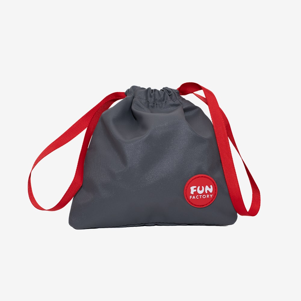Fun Factory TOYBAG S grey - Grey Discreet Storage Bag - Small Fun Factory